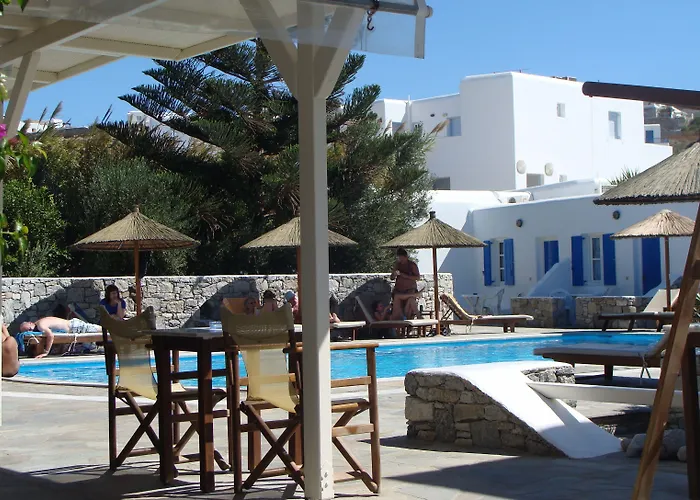 Anemos & Lägenhetshotell Ornos (Mykonos)